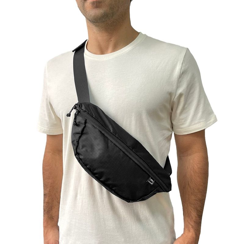 LENGA - Banano Amplio De 3 Bolsillos Tela Ripstop Cochamó De Lenga®.
