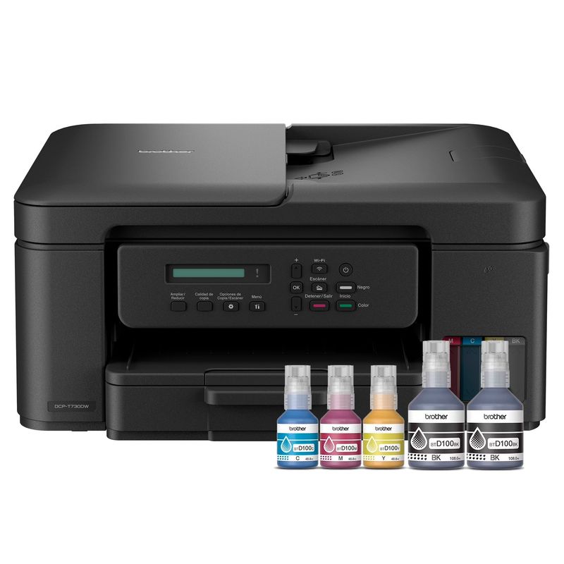 BROTHER - Pack tintas y Multifuncional Brother InkBenefit DCPT730DW