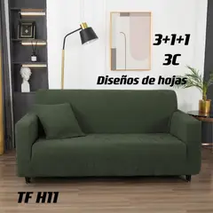 GENERICO - Pack fundas de sillones texturizada 311