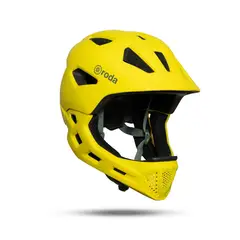 RODA - PRE VENTA - Casco Integral XS Sport - 49-54 cms - Amarillo