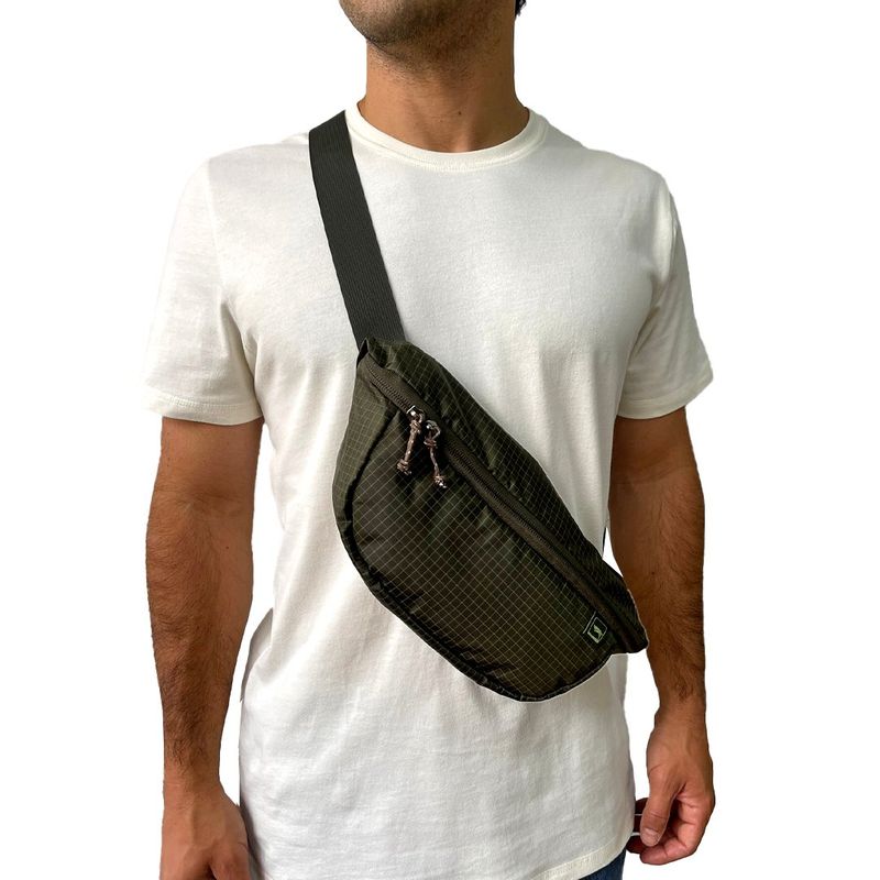 LENGA - Banano Amplio De 3 Bolsillos Tela Ripstop Cochamó De Lenga®