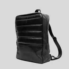 TRAUKO - Mochila Unisex Cuero Negro Alaska