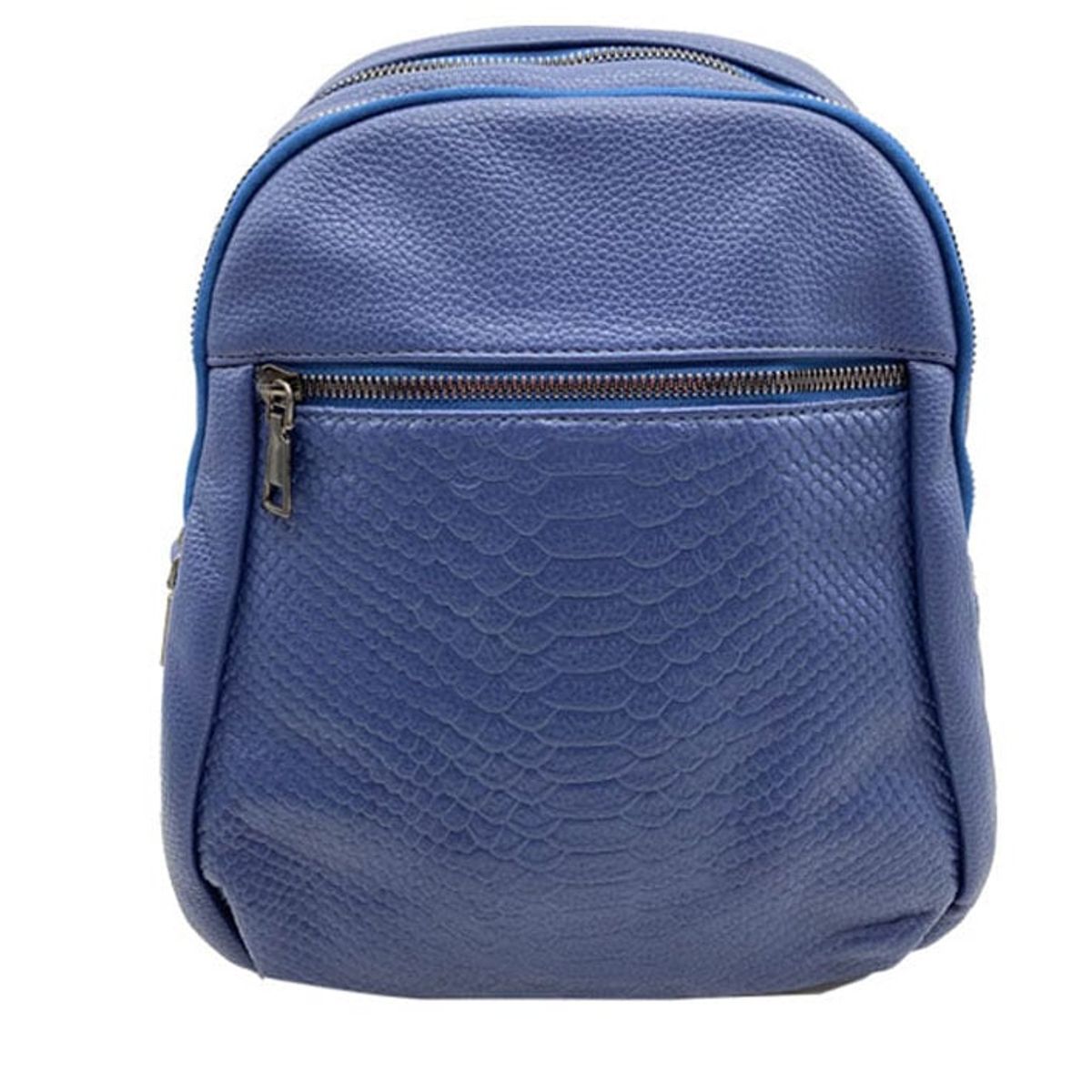 TODOPIEL - Mochila Cuero Azul Marino CRU47 Todopiel
