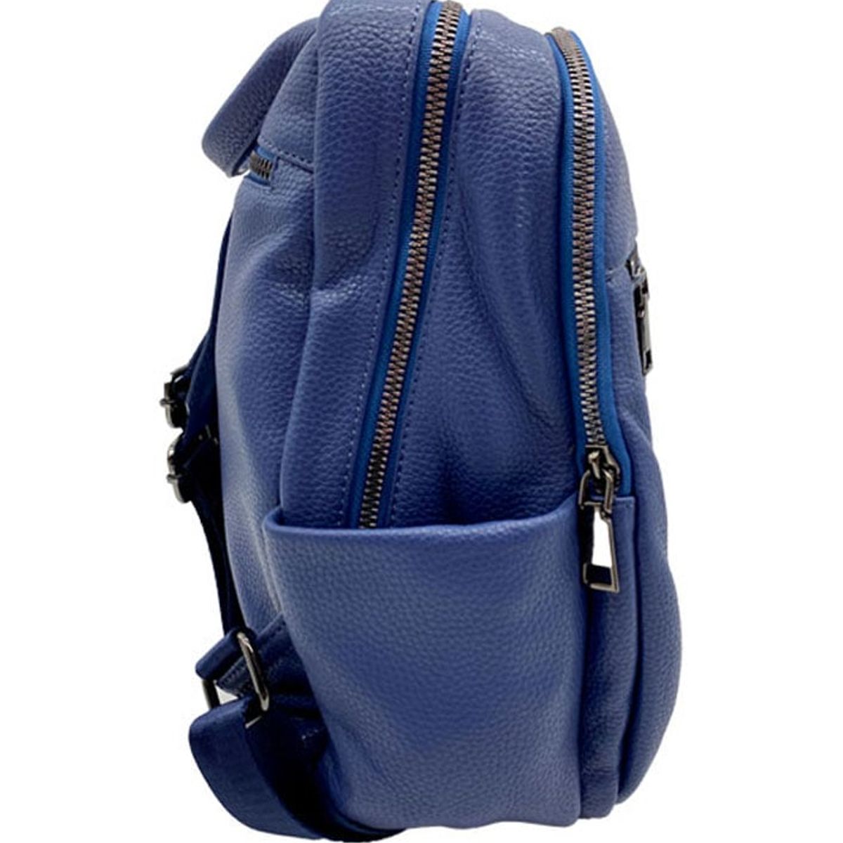 TODOPIEL - Mochila Cuero Azul Marino CRU47 Todopiel