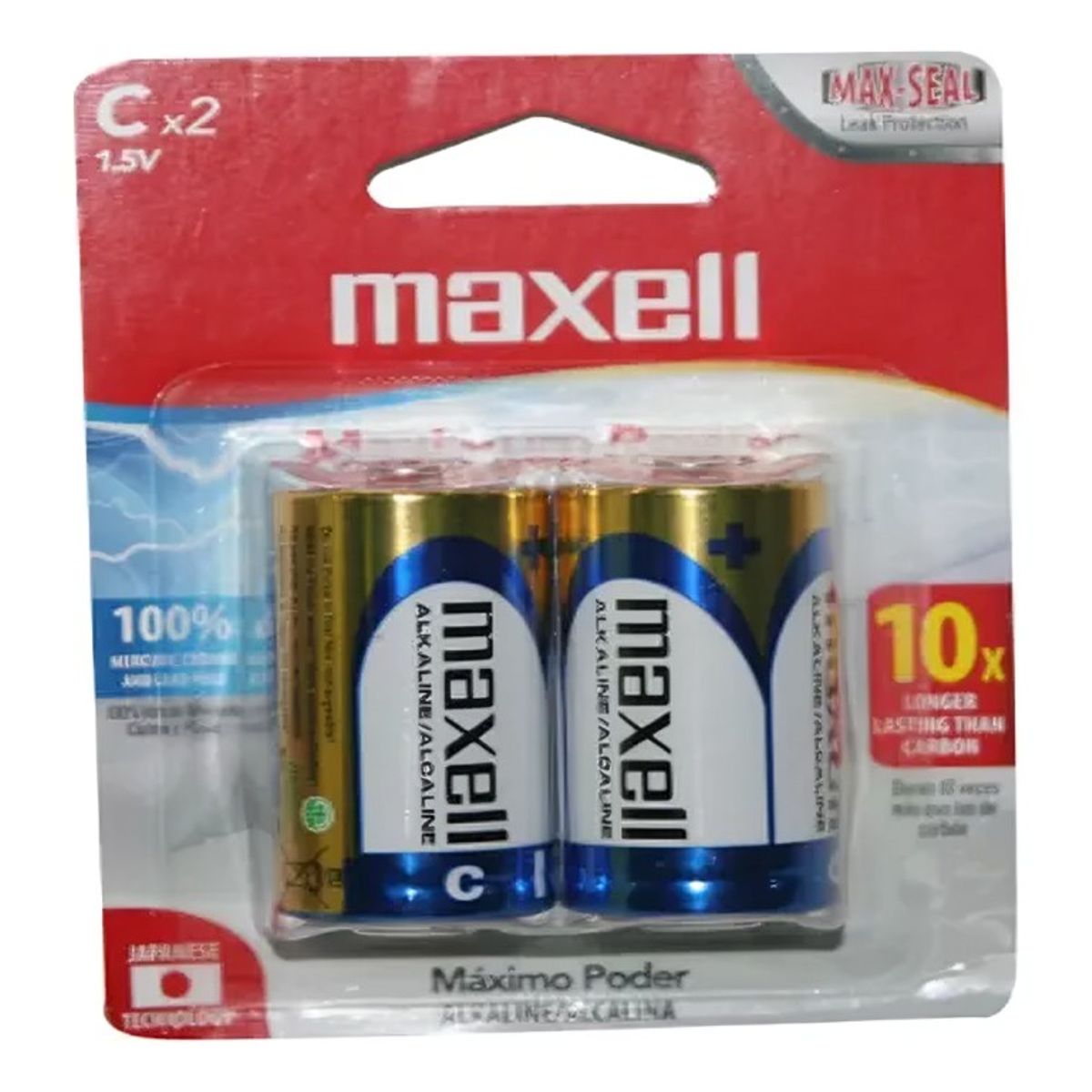 MAXELL - PILA ALCALINA MAXELL MAX ALCALINA  C PRO 2