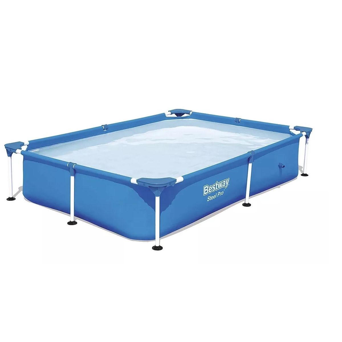 BESTWAY - Piscina Rectangular Bestway 56401 Azul 2.21mx1.50x0.43m