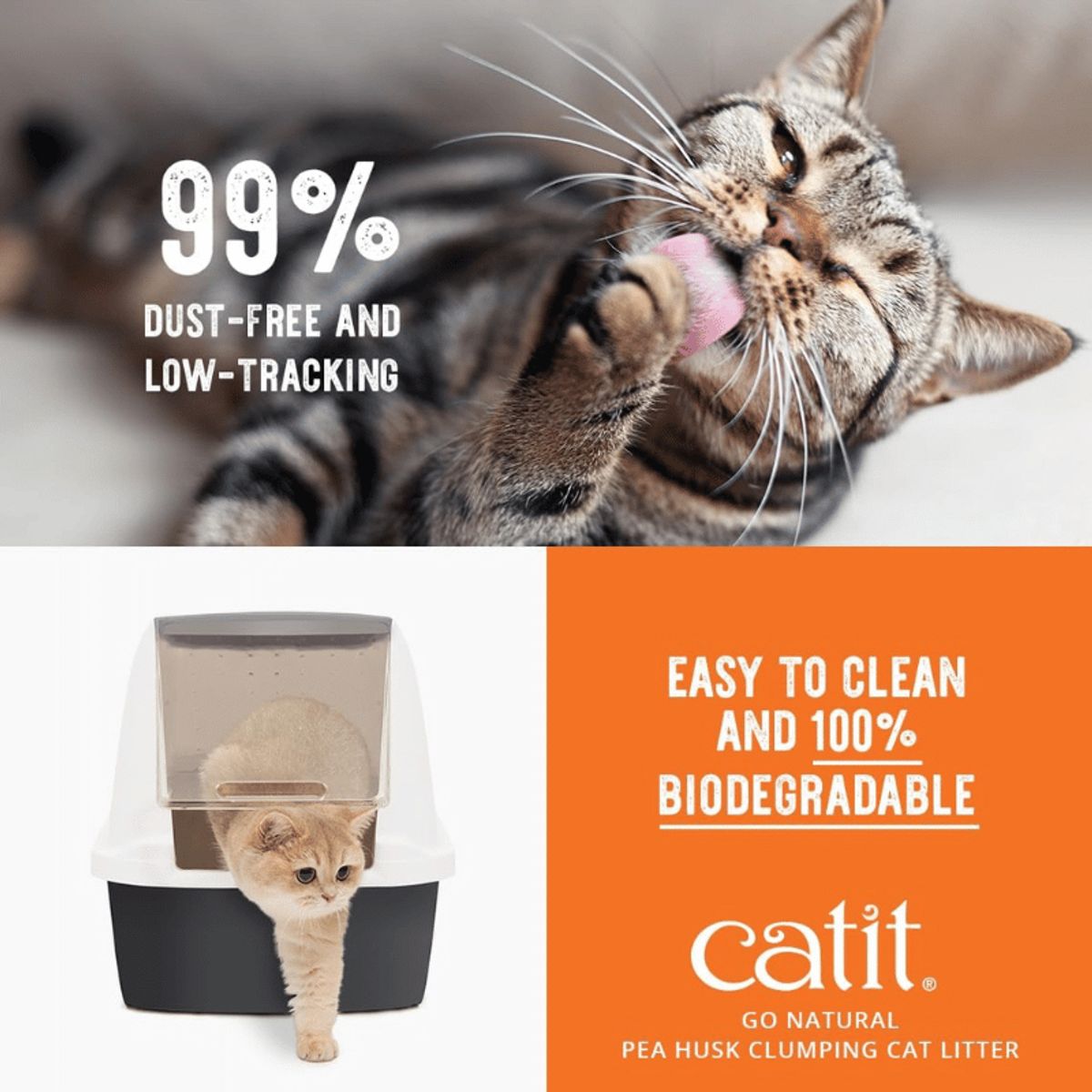 CATIT - Arena Biodegradable Catit Go Natural Aroma Lavanda 5.6kgs