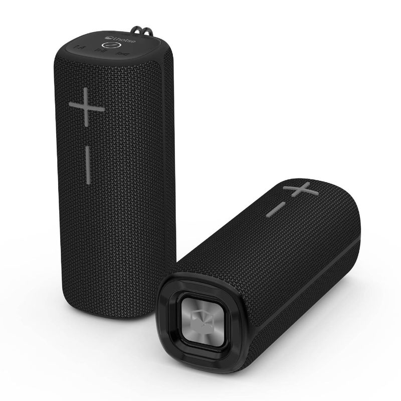 LHOTSE - Parlante Portátil Inalámbrico Bluetooth Pulse On Blue - Negro