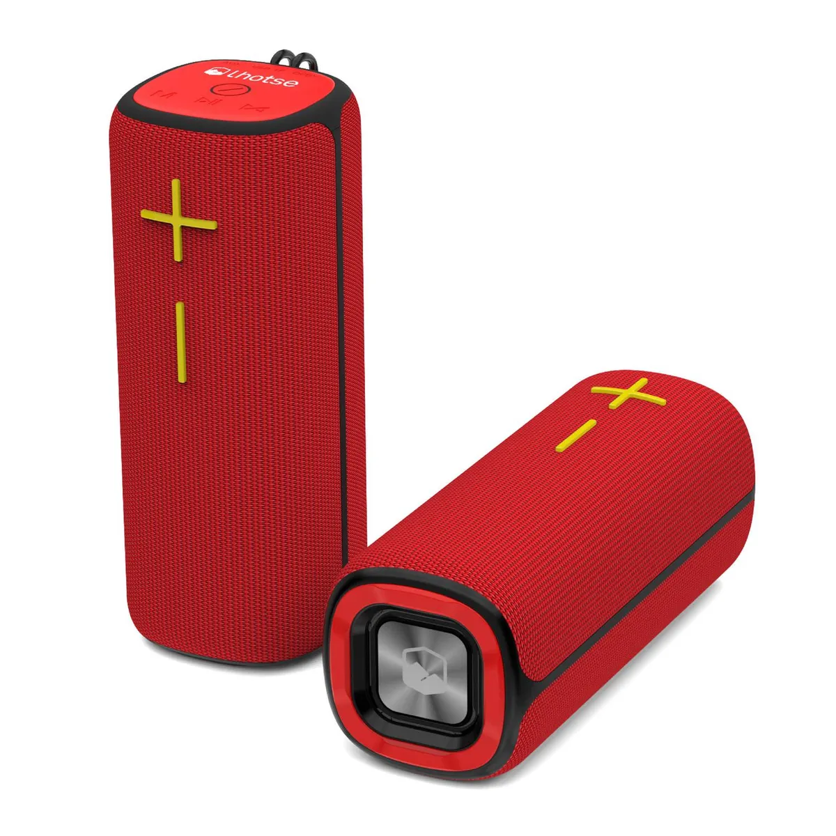 LHOTSE - Parlante Portátil Inalámbrico Bluetooth Pulse On - Rojo