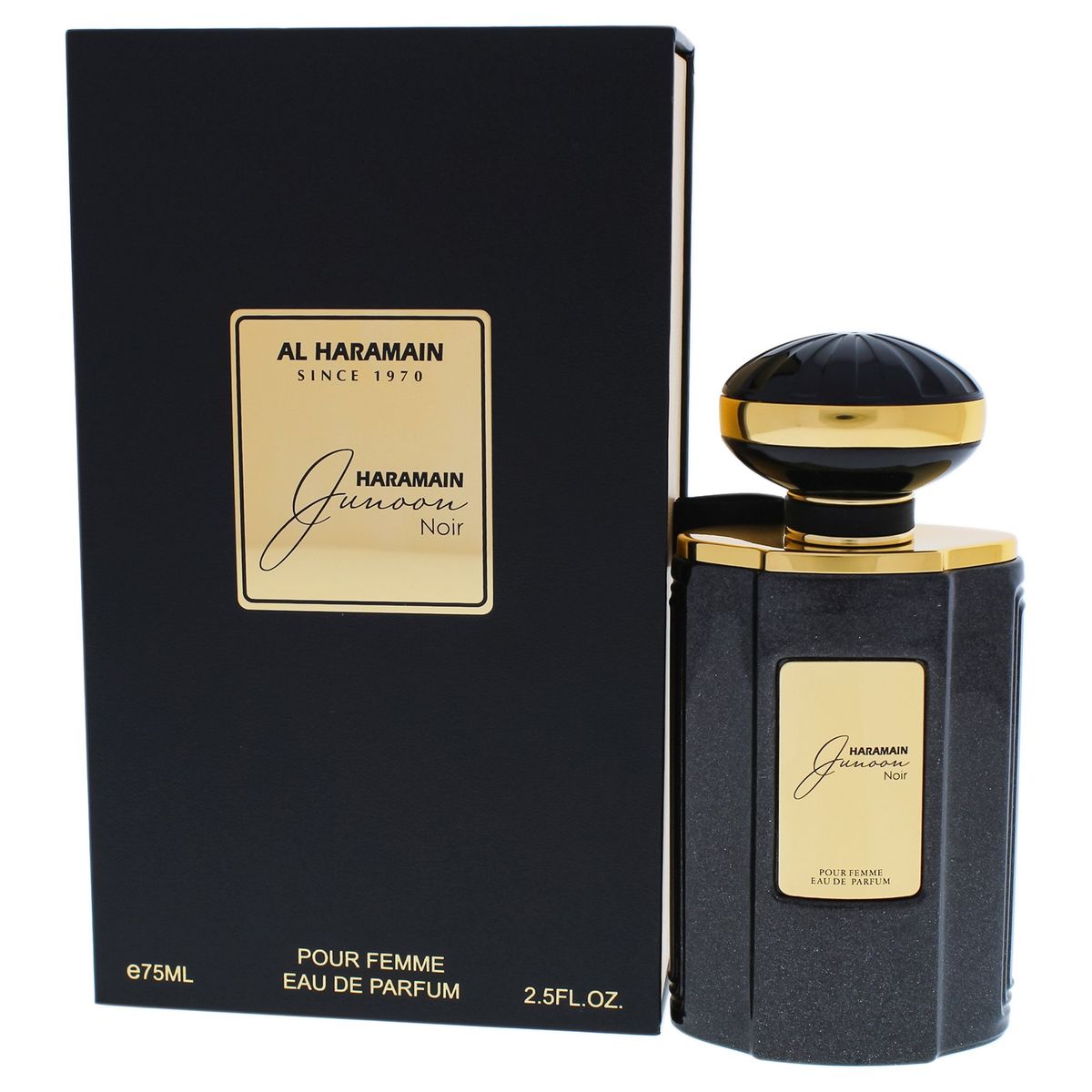 AL HARAMAIN - Perfume Edp Junoon Noir Mujer 80 Ml Al Haramain
