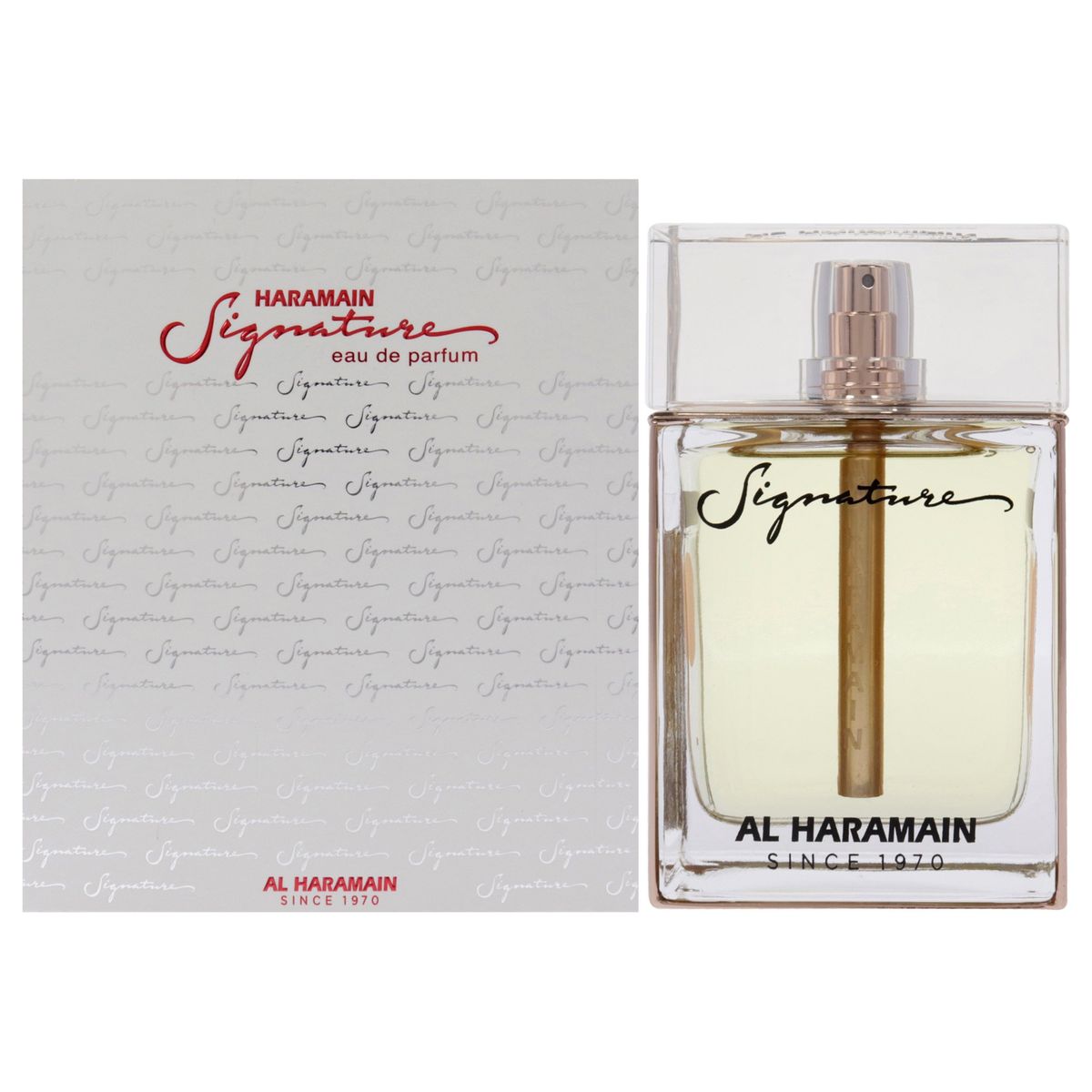 AL HARAMAIN - Perfume Edp Signature Rose Gold Mujer 100 Ml Al Haramain