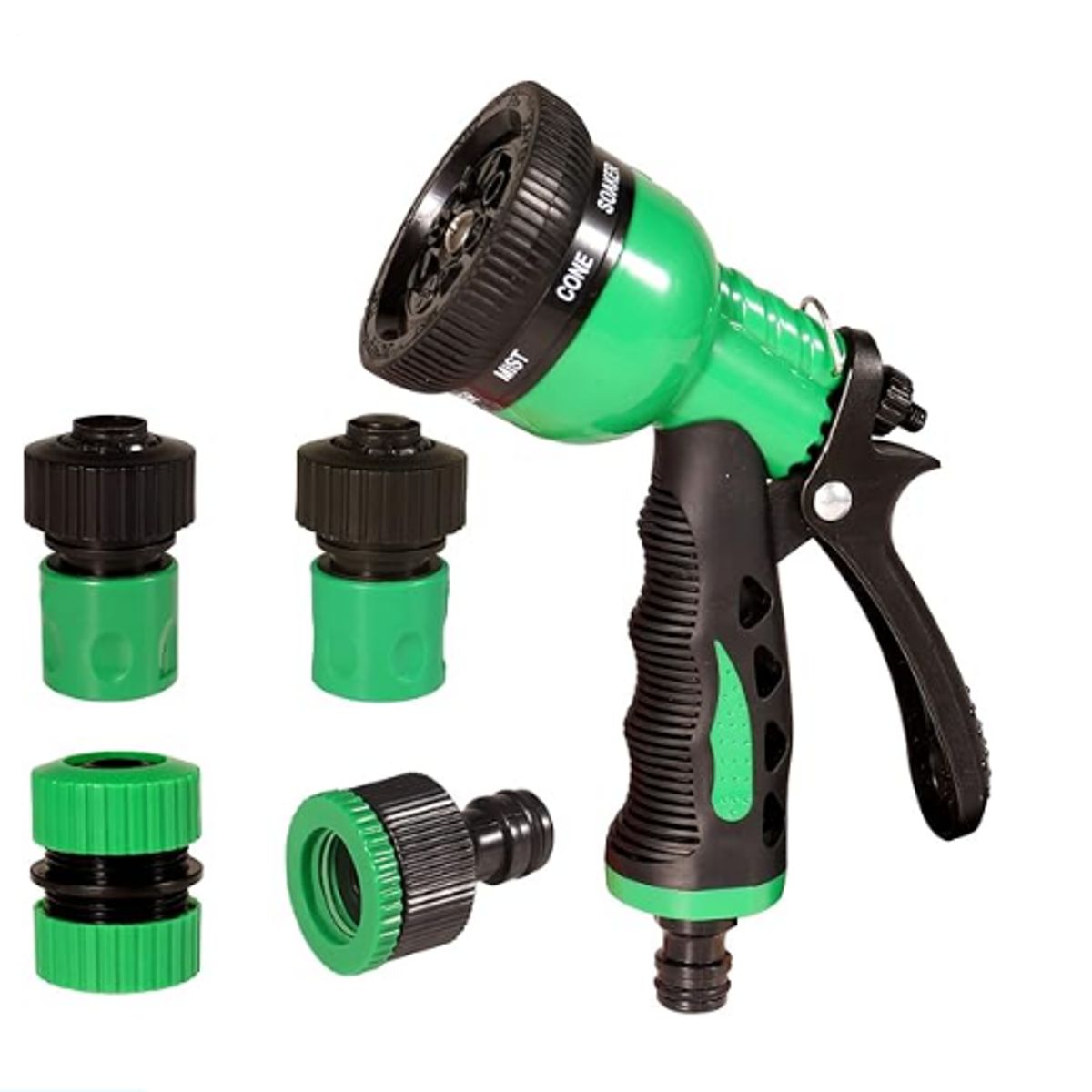 GENERICO - Kits Boquillas Manguera Para Jardín Boquilla Manguera Agua con 8 patrones