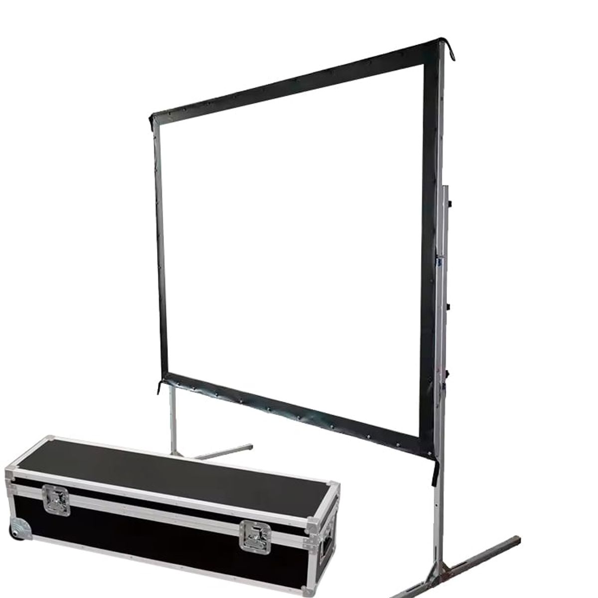 GENERICO - TELON MECANO 244X183cm PERFIL DE ALUMINIO INCLUYE CASE