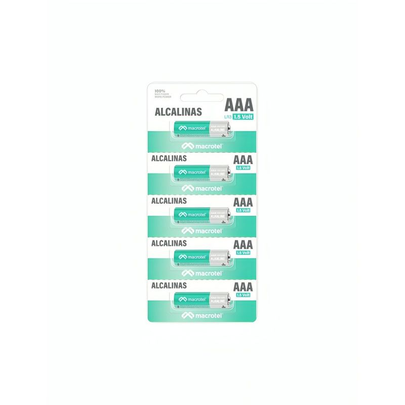 MACROTEL - PILA ALCALINA MACROTEL MW-ALK5AAAP