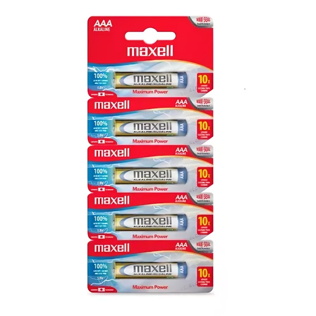 MAXELL - PILA ALCALINA MAXELL MAX ALCALINA  AAA PRO 5
