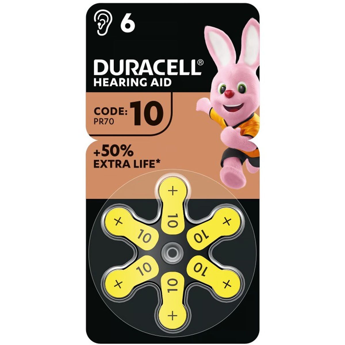 DURACELL - PILA AUDIOLOGICA DURACELL 10 DURACEL