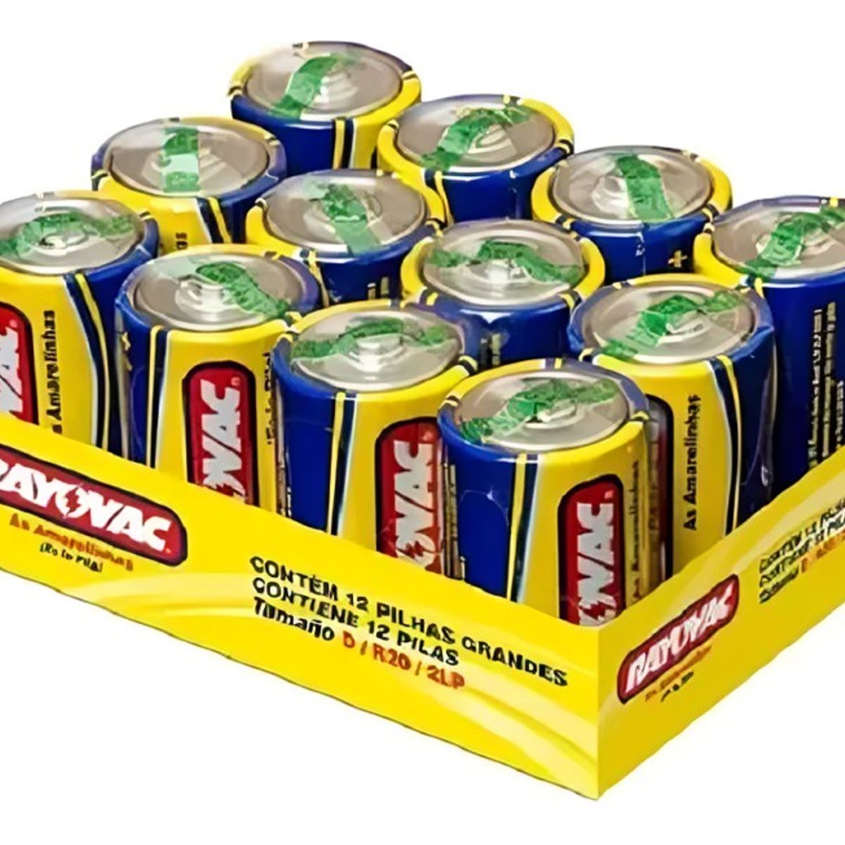 RAYOVAC - PILA DE CARBON ROYOVAC  D