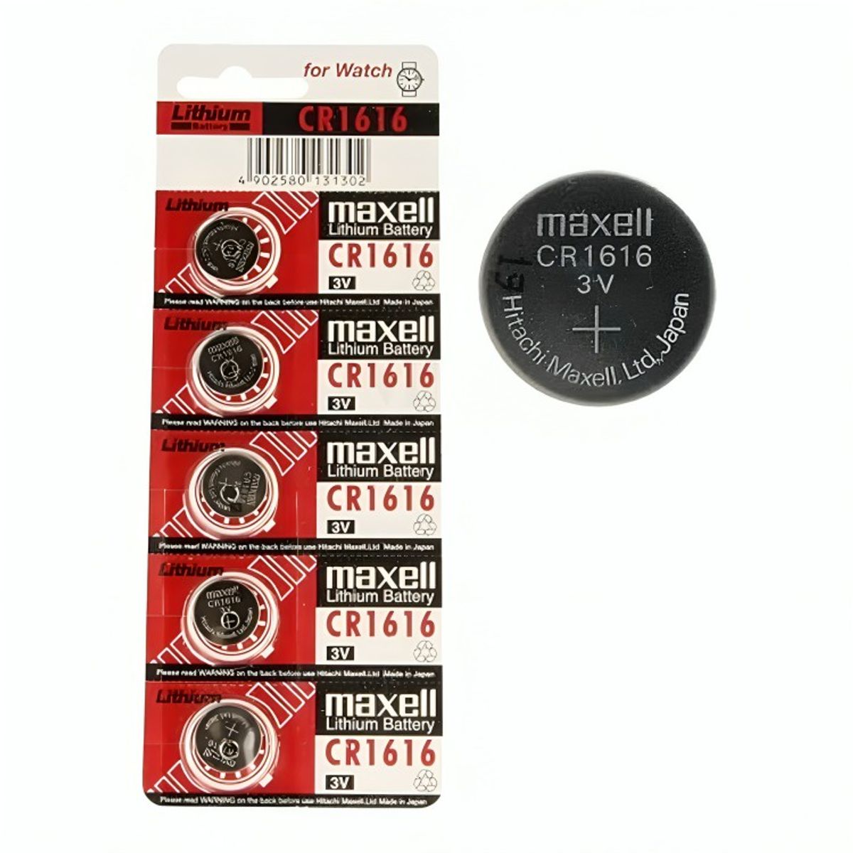 MAXELL - PILA DE RELOJ MAXELL  CR-1616