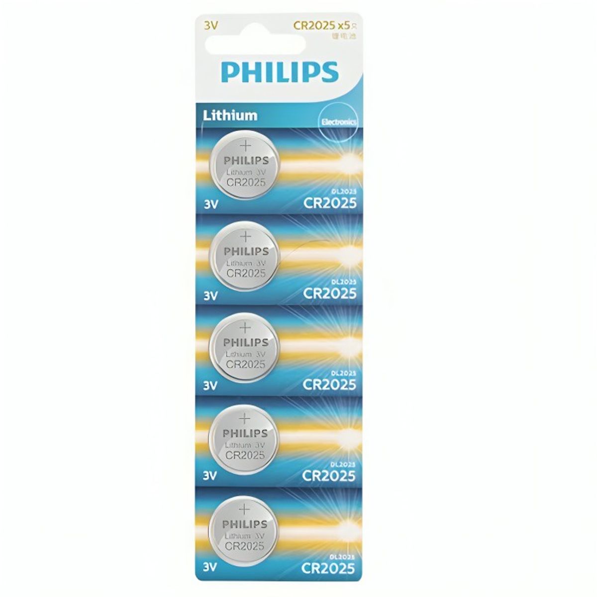PHILIPS - PILA DE RELOJ PHILIPS CR-2025