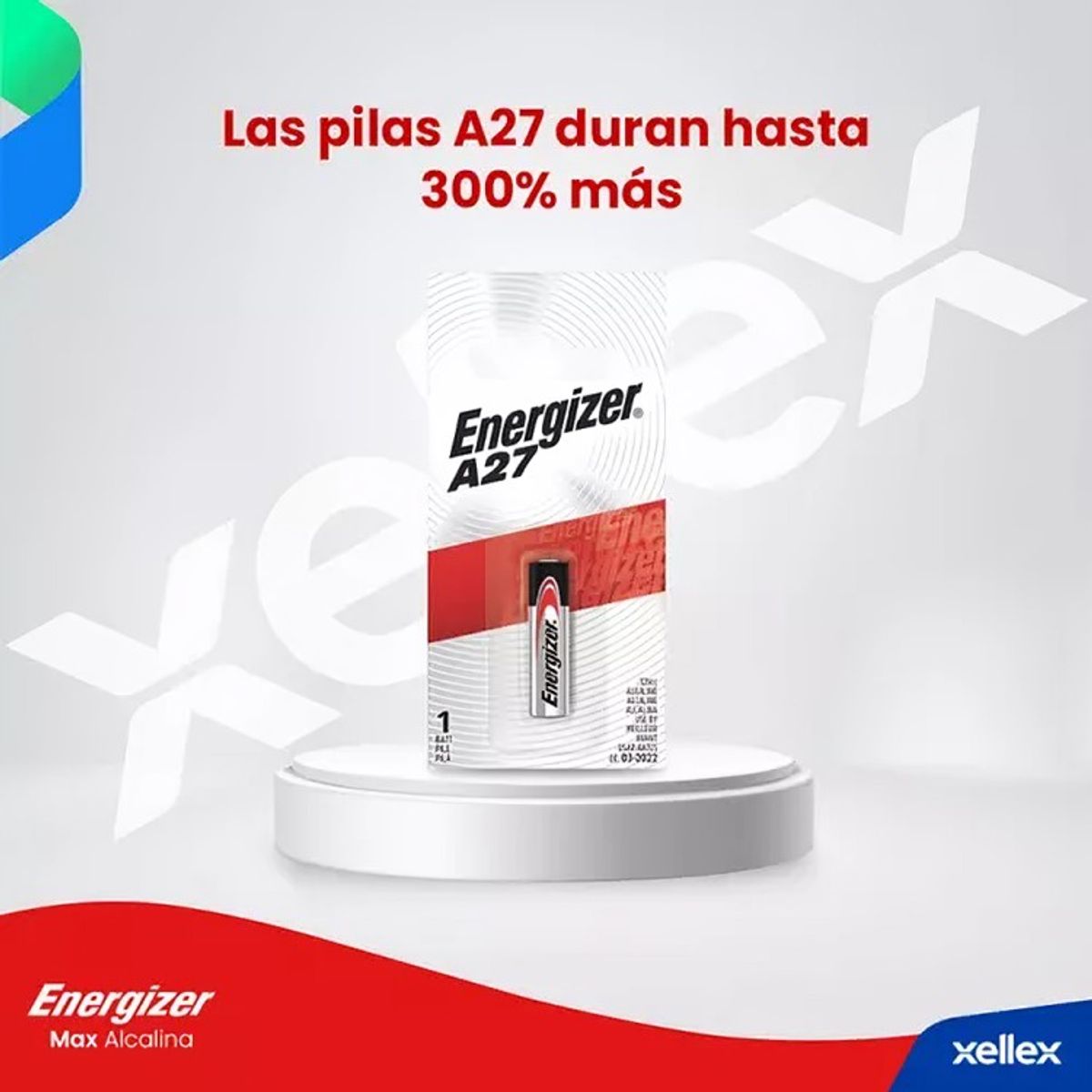 ENERGIZER - PILA DE CONTROL ENERGIZER 27A
