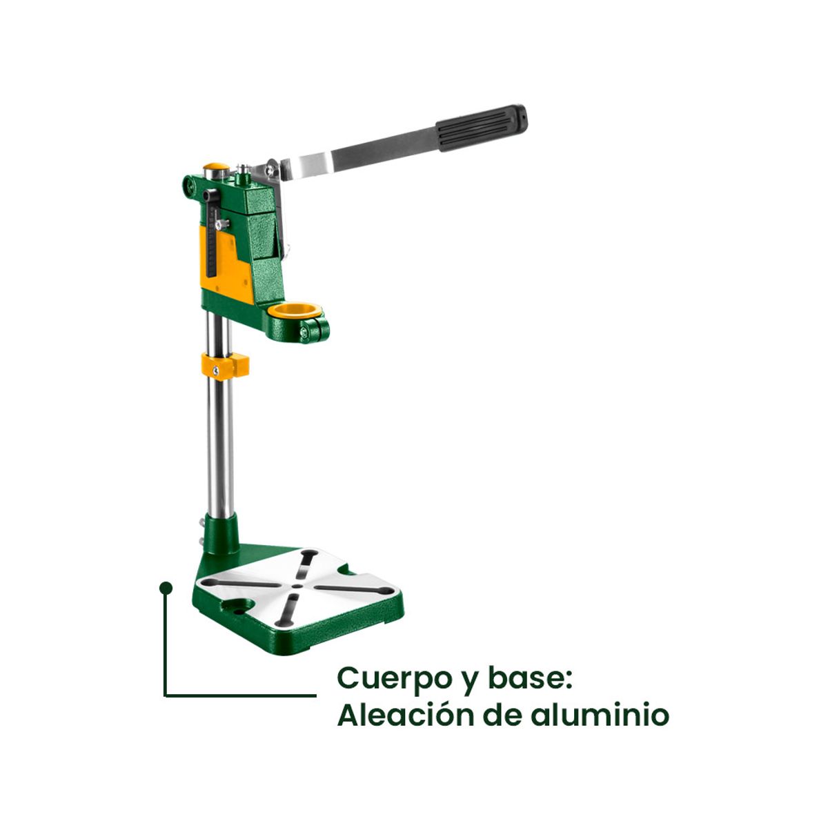 JADEVER - Soporte Prensa para Taladro Doble Pedestal Porta Taladro JADEVER