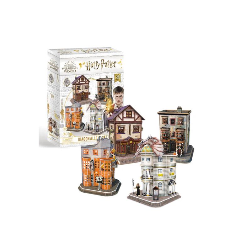 GENERICO - Harry Potter Diagon Alley Rompecabezas 3D Cubicfun Puzzle 3D