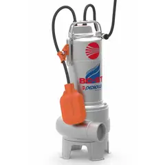 PEDROLLO - Bomba Sumergible Bicanal, Aguas Negras Bc10/50-st