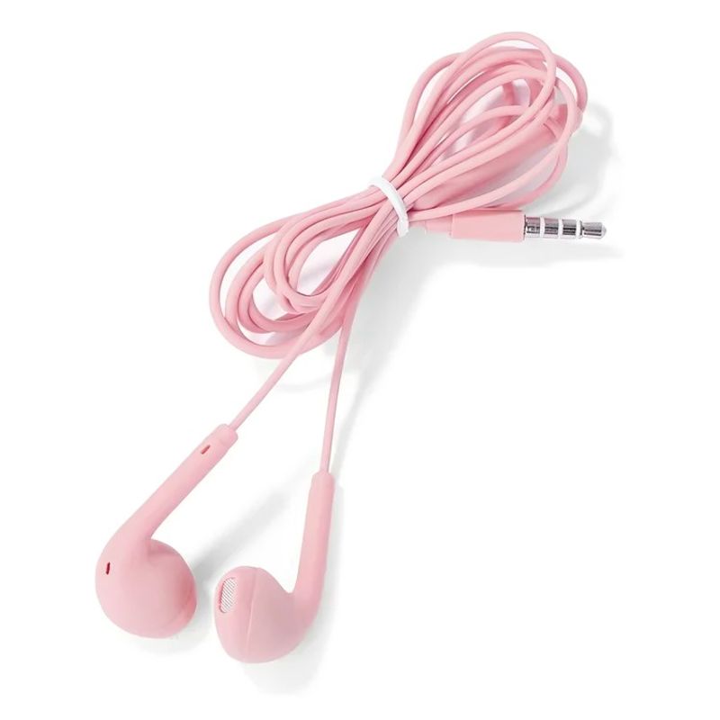 OEM - Audifono In-Ear U19 con Micrófono en Color Rosado