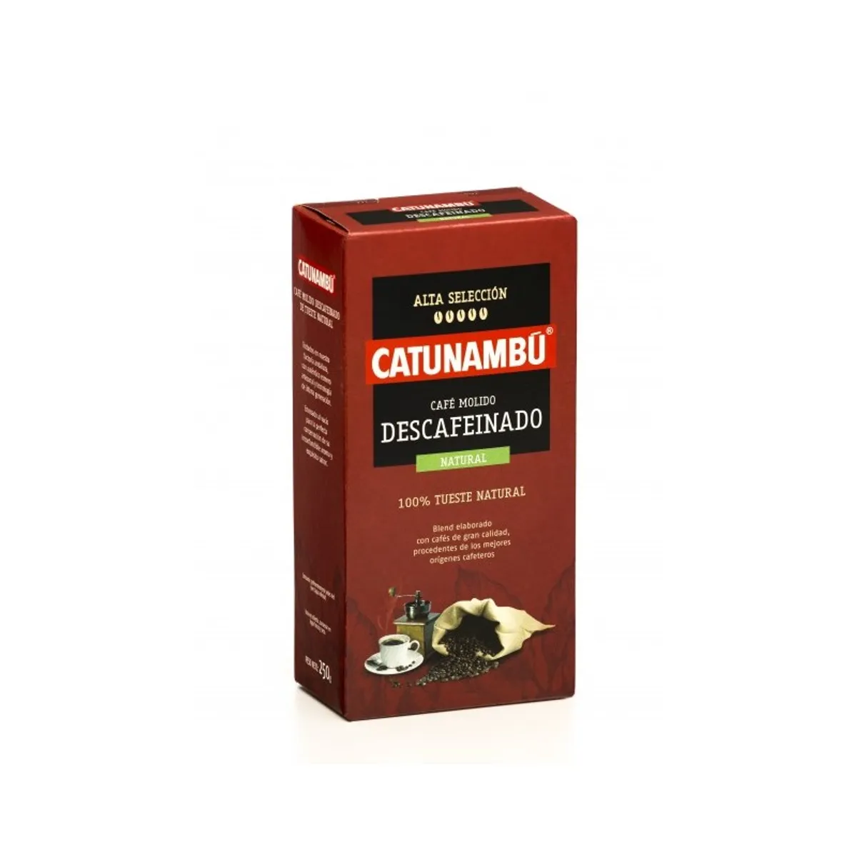 GENERICO - Café Molido Descafeinado Natural Catunambú 250grs