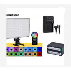 YONGNUO - FOCO LED YN300AIR II RGB MULTICOLOR+BATERÍA NP-F970+CARGADOR