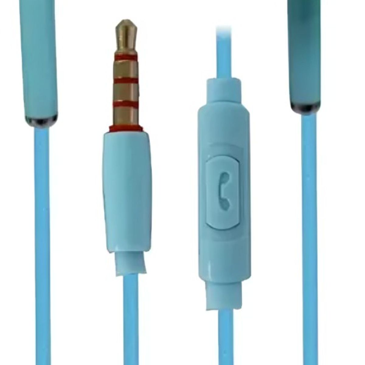 OEM - Audifono In-Ear U19 con Micrófono en Color Celeste