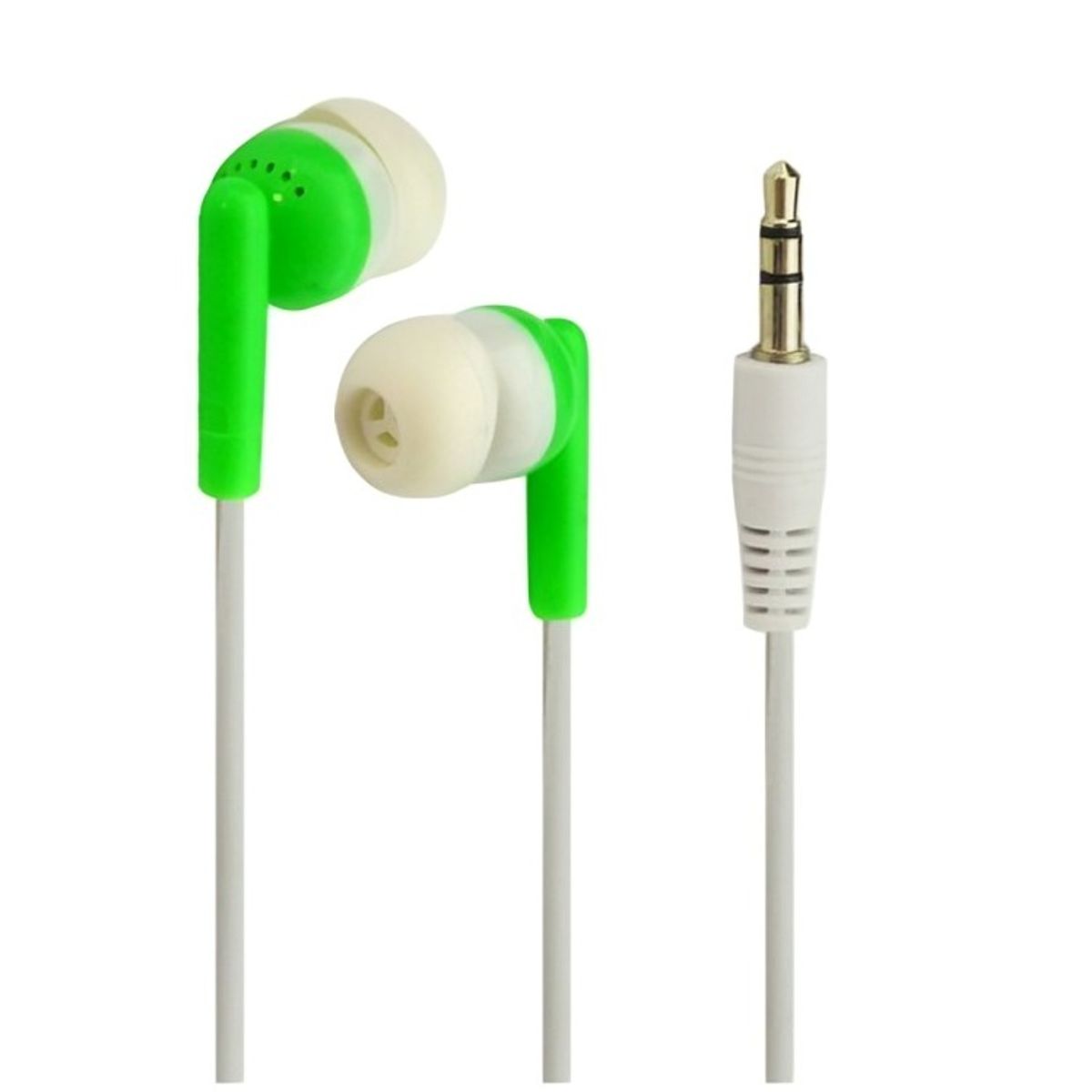 OEM - Audifonos In-Ear Vivienda 3.5mm Verde Alta Calidad