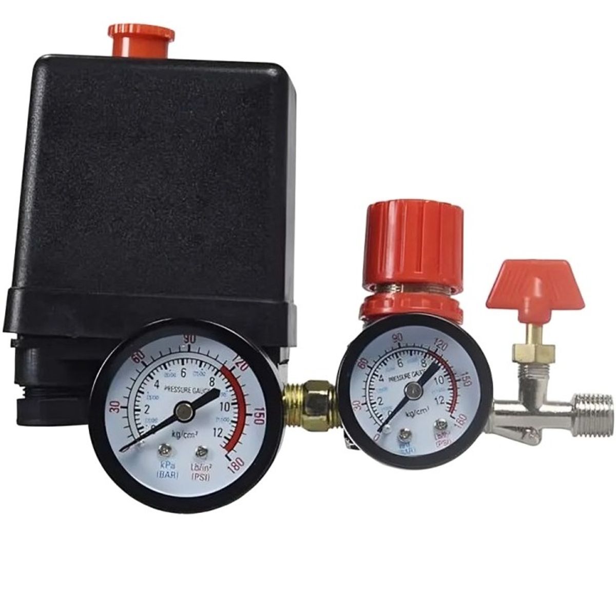 OEM - Compresor Aire 180psi con Interruptor y Regulador