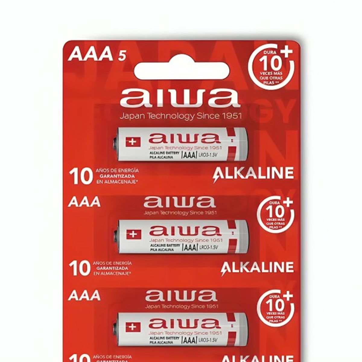 AIWA - PILA ALCALINA AIWA LRO3P5 AAA