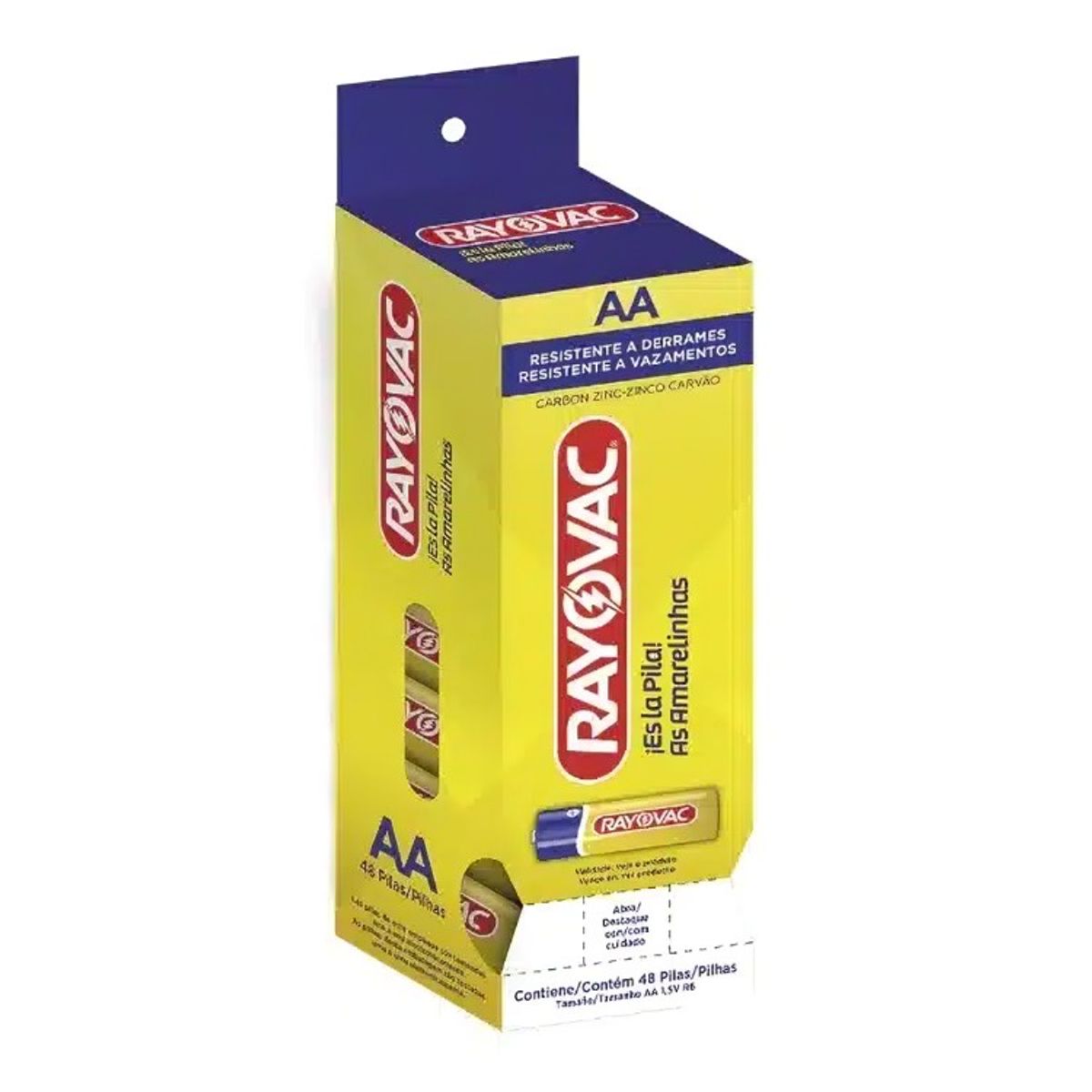 RAYOVAC - PILA DE CARBON ROYOVAC  AA