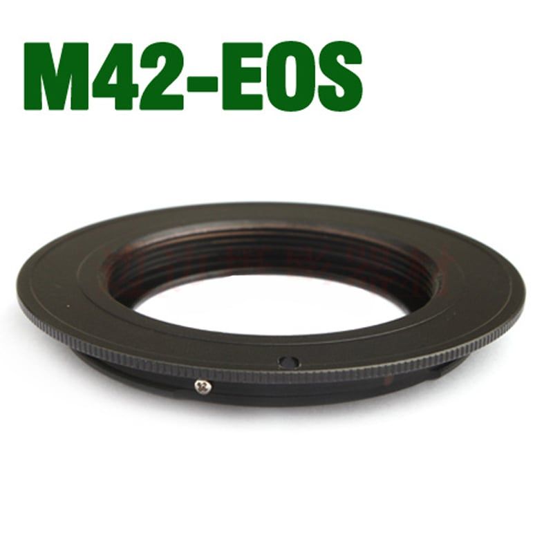 GENERICO - ANILLO ADAPTADOR DE LENTE M42 A CANON