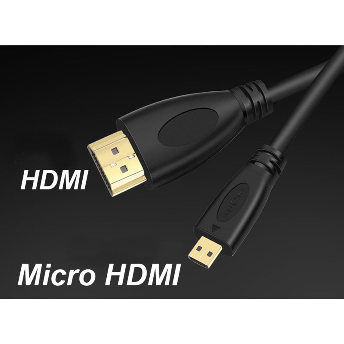 GENERICO - CABLE HDMI A MICRO HDMI 2 METROS LARGO