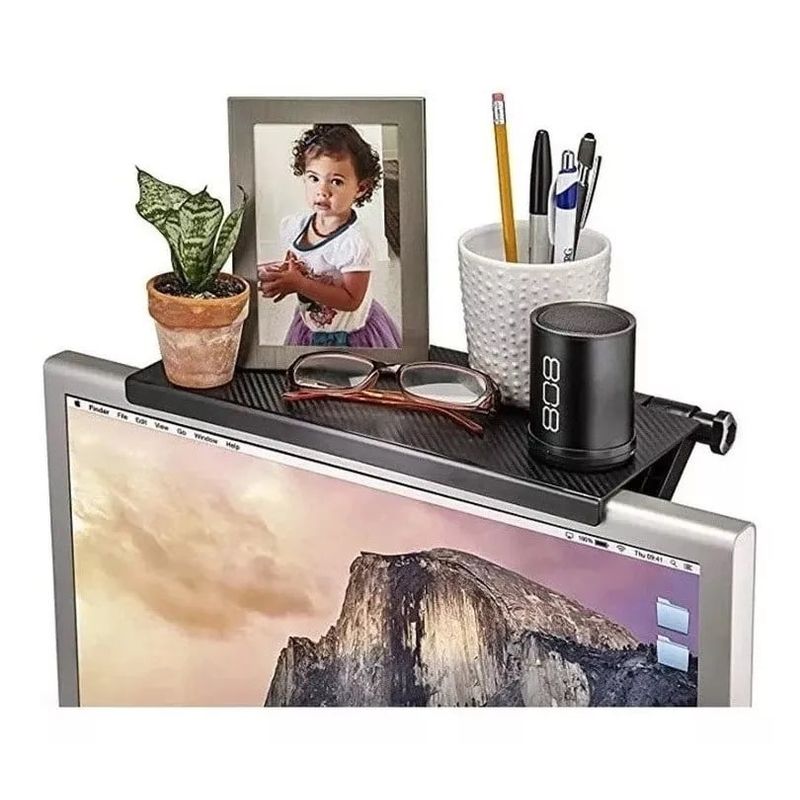 GENERICO - Base Estante Para Tv Smart Tv Soporte Televisor Organizador Color Negro