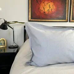 CASA CECILIA - Funda de Cojín 50x90 Teresa Gris Claro