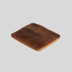 TRAUKO - Tarjetero Unisex Cuero Kioto