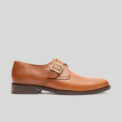 TRAUKO - Zapato Hombre Cuero Camel York