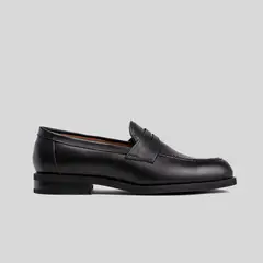 TRAUKO - Zapato Cuero Hombre Negro Amalfi