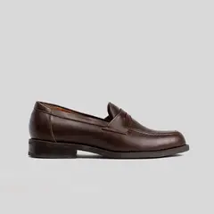 TRAUKO - Zapato Hombre Cuero Café Oscuro Amalfi