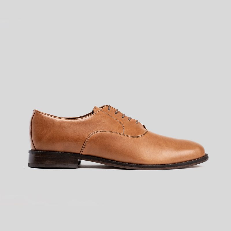 TRAUKO - Zapato Hombre Cuero Camel Trauko Palermo