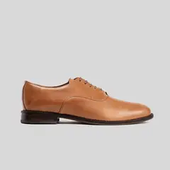TRAUKO - Zapato Hombre Cuero Camel Palermo