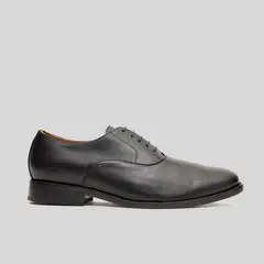TRAUKO - Zapato Hombre Cuero Negro Palermo