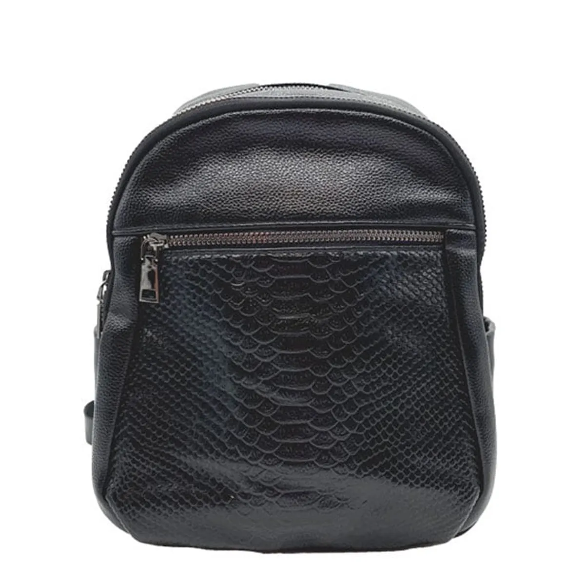 TODOPIEL - Mochila Cuero Negro CRU47 Todopiel