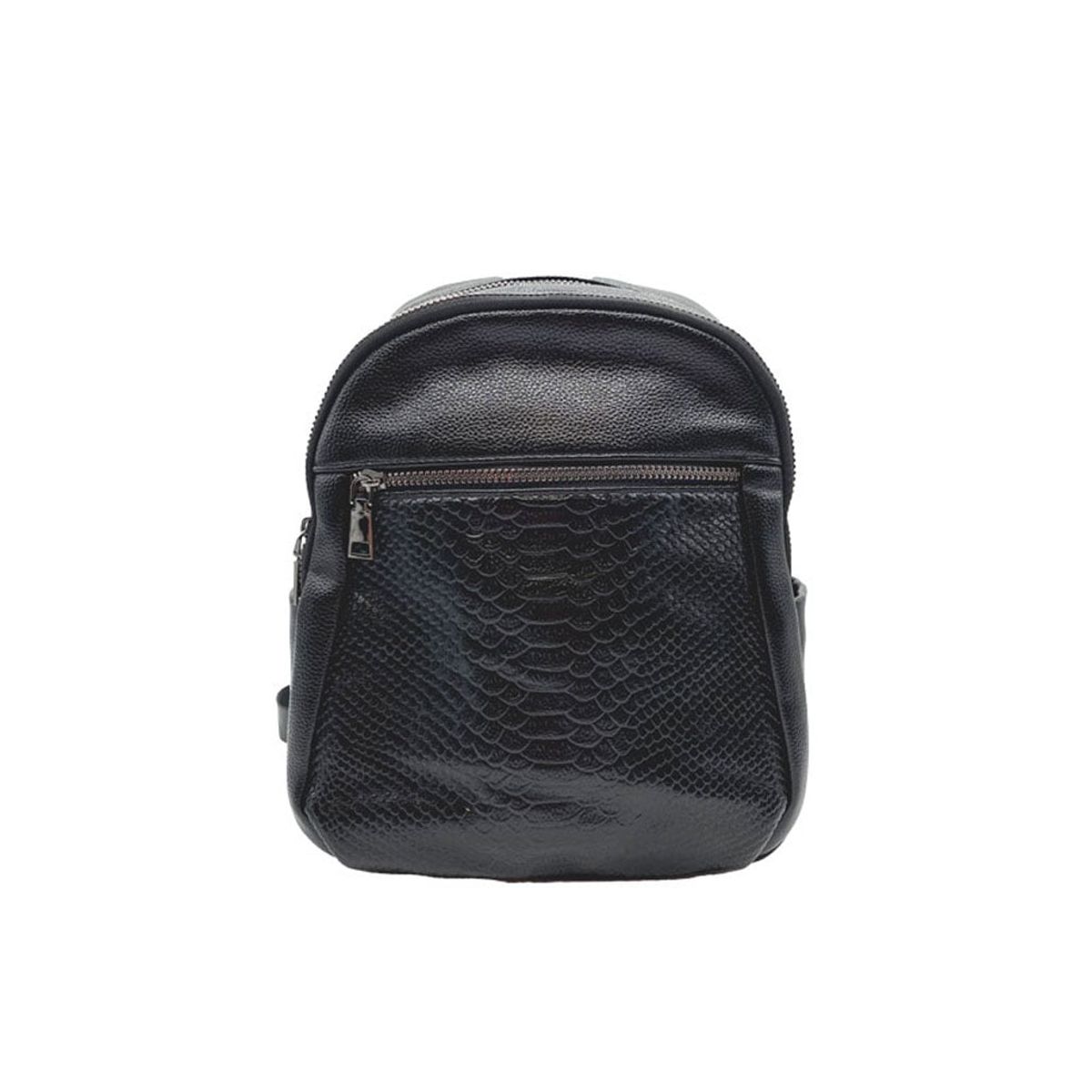 TODOPIEL - Mochila Cuero Negro CRU47 Todopiel