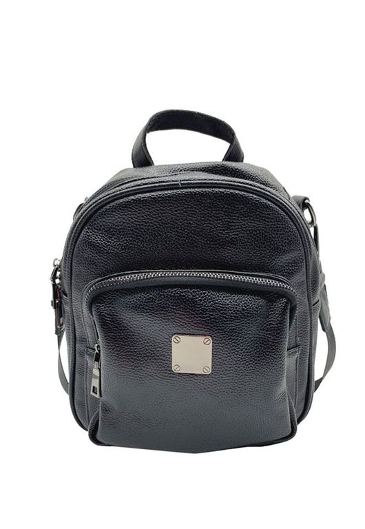 Mochila Cuero Negro CRU75 Negro TALLA UNICA