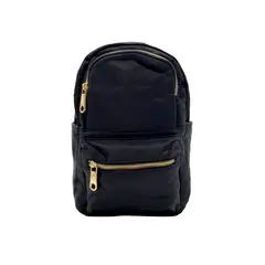 TODOPIEL - Mochila Tela Negro CRU59